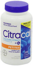 Citracal Petites With Vitamin D3 200Count