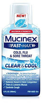 Fastmax Clear Cool Cold Flu Sore Throat Liquid 6Oz