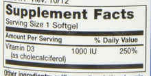 Vitamin D3 1000 Iu 250 Softgels