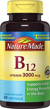 Vitamin B12 Softgels 3000 Mcg 60 Count
