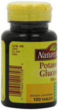 Potassium Gluconate 550Mg 100 Tablets Pack Of 3