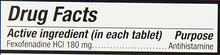 Adult 24 Hour Allergy Tablets 180Mg 70 Count