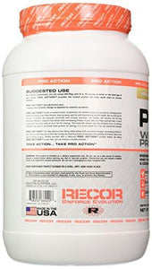 Recor Pro Action Whey Protein Vanilla Bean 2 Pound