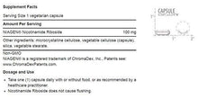 Nad+ Cell Regenerator Nicotinamide Riboside Capsules 30 Count