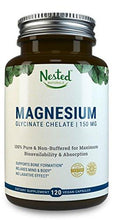 Magnesium Glycinate Chelate 150Mg In Vegan Capsules | No Laxative Effect Bioavailable For Maximum Absorption | The Relaxation Mineral | Relieve Muscle Cramps Soothe Tension More
