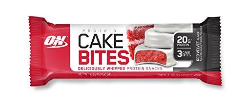 Protein Cake Bites Whipped Protein Snack Bar Flavor: Red Velvet 12 Count