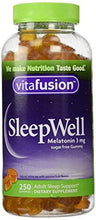 Vitafusion Sleepwell 250 Gummies3Mgsugarfree