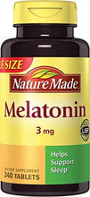 Melatonin Tablets Value Size 3 Mg 240 Count