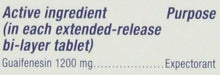 Maximum Strength 12Hour Chest Congestion Expectorant Tablets 42 Ct Pack Of 3