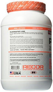 Recor Pro Action Whey Protein Chocolate Covered Strawberry 2 Pound