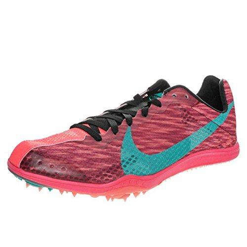 Zoom W Waffle Track Distance Cross Country Spikes Size 9.5 Pink Blue