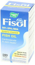 Fisol Fish Oil 50% Epa/Dha 180 Softgels