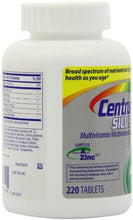 Centrum Silver Adult Multivitamin / Multimineral Supplement Tablet Vitamin D3 Age 50+ 220 Count