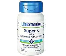 Super K With Advanced K2 Complex 90 Softgels