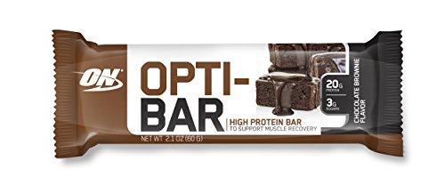 Optibar Protein Bar Chocolate Brownie 12 Count