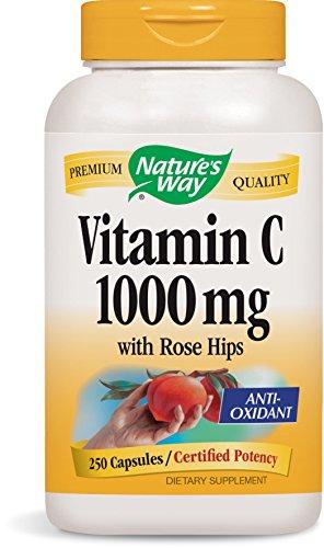 Vitamin C 1000 With Rose Hips 250 Capsules