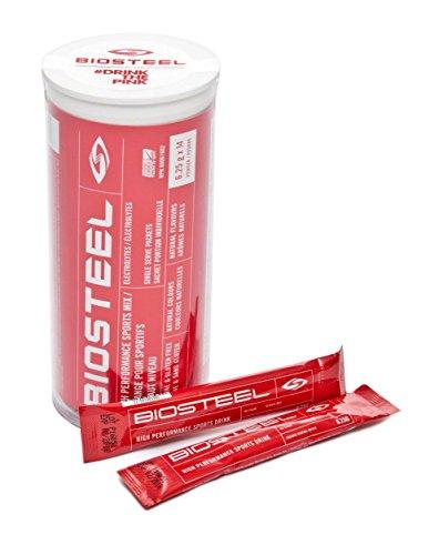 Biosteel High Performance Sports Mix Enhanced With Electrolytes Contains Amino Acids And Vitamin B Blend Helps Maintain Proper Muscle Function Diabetic Vegan Friendly Mixed Berry 14 Single Servings