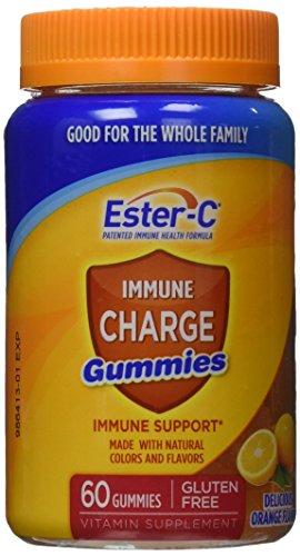 Esterc Vitamin C Immune Charge Gummies 60 Count