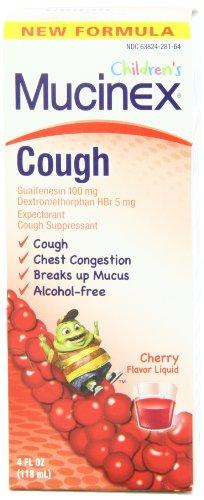 Children Expectorant And Cough Suppressant Cherry 4 Ounce