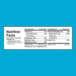 Protein Bar Apple Pie 20G Protein 6G Net Carbs 190 Cals High Protein Bars Low Carb Bars Gluten Free Soy Free 2.1 Oz Bar 12 Count