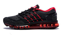 Onemix Air Running Shoes Light Gym Outdoor Walking Sneakers Black Red Size 8.5 DM US