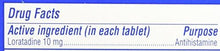 24Hour Nondrowsy Allergy Relief 25Individual Packets/Box