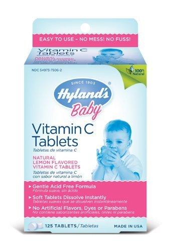 Vitamin C Quick Dissolving Tablets Natural Lemon 125 Ea By