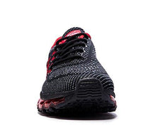 Onemix Air Running Shoes Light Gym Outdoor Walking Sneakers Black Red Size 8.5 DM US