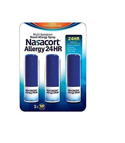 Allergy 24 Hour 120 Sprays 0.57 Fluid Ounce Pack Of 3 By