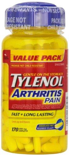 Arthritis Pain 170 Caplets 650 Mg