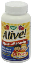 Alive! Children Chewable Multivitamin 120 Count