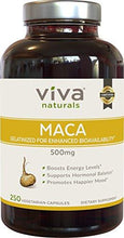Organic Maca Root 500Mg 250 Veggie Capsules Gelatinized For Enhanced Bioavailability