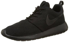 Roshe One Black/Black Running Shoe 10.5 Us