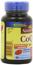 Coq10 200 Mg Naturally Orangevalue Size 80Count