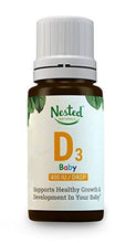 Baby Vitamin D3 Drops 400 Iu | Daily Liquid Vitamin D3 For Babies Tasteless Odorless Sugarfree Drops With No Additives Or Preservatives | Promotes Strong Bones Healthy Teeth Growth Sunny Mood