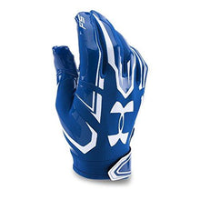 Boys F5 Football Gloves Royal/White Youth Large