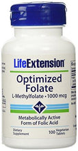 Optimized Folate Lmethylfolate 1000 Mcg Vegetarian Tablets 100Count