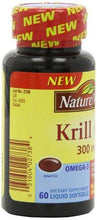 Krill Oil Softgels 300 Mg 60 Count