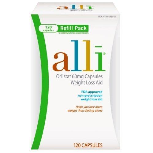 Alli Weight Loss Aid Refill 60Mg120 Capsules By