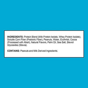 Protein Bar Chocolate Peanut Butter 20G Protein 4G Net Carbs 170 Cals High Protein Bars Low Carb Bars Gluten Free Soy Free 2.1 Oz Bar 12 Count