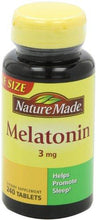 Melatonin Tablets Value Size 3 Mg 240 Count