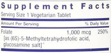 Optimized Folate Lmethylfolate 1000 Mcg Vegetarian Tablets 100Count