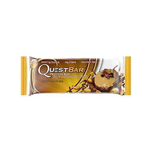 Protein Bar Chocolate Peanut Butter 20G Protein 4G Net Carbs 170 Cals High Protein Bars Low Carb Bars Gluten Free Soy Free 2.1 Oz Bar 12 Count