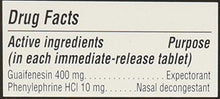 2 Pack Of 60 Mucus Relief Pe Generic For Sinus Congestion Ir Tablets 60 Count