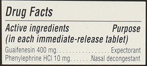 2 Pack Of 60 Mucus Relief Pe Generic For Sinus Congestion Ir Tablets 60 Count