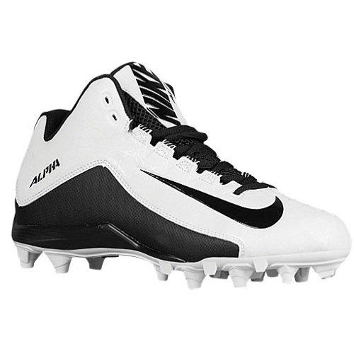 Alpha Strike 2 3/4 Football Cleats 13 White/Black