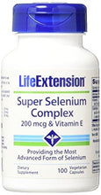 Super Selenium Complex Capsules 200 Mcg 100 Count