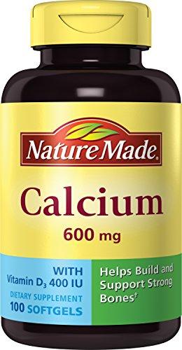 Calcium 600 Mg/400 Iu Vitamin D3 100 Softgels