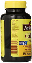 Calcium 750 Mg With Vitamin D And K 100Count