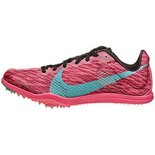 Zoom W Waffle Track Distance Cross Country Spikes Size 9.5 Pink Blue